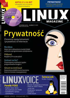 Linux Magazine nr 177 11/2018 Okładka