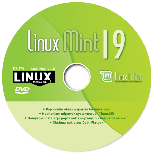 LM 174 DVD: Linux Mint 19 "Tara"