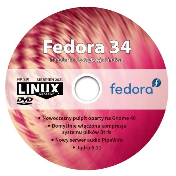 LM 210 DVD: Fedora 34