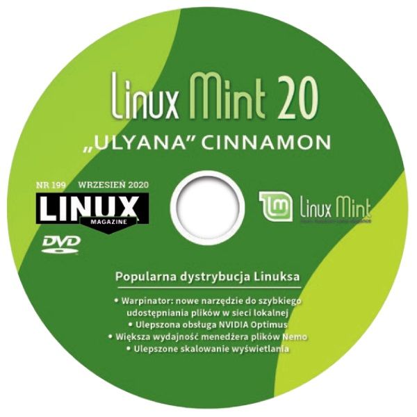 LM 199 DVD: Linux Mint 20 „Ulyana” Cinnamon