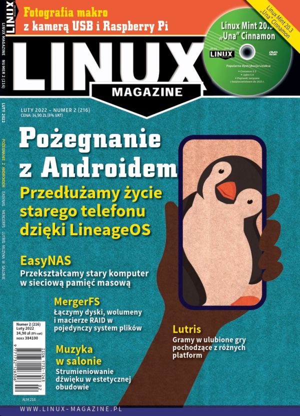 LM 216 DVD: Linux Mint 20.3 "Una" Cinnamon