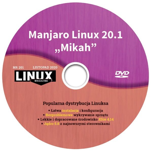 LM 201 DVD: Manjaro Linux 20.1 „Mikah”
