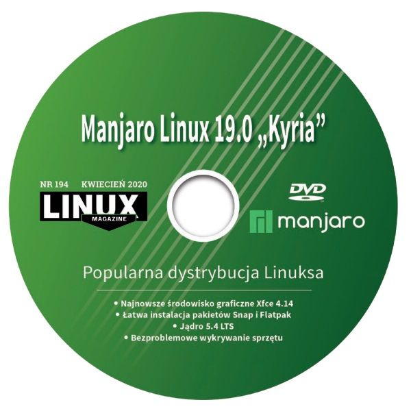 LM 194 DVD: Manjaro Linux 19.0 „Kyria”