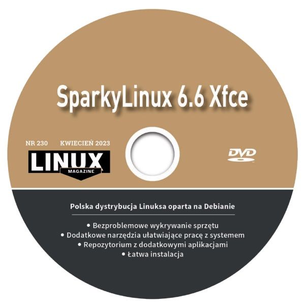 LM 230 DVD: SparkyLinux 6.6 Xfce