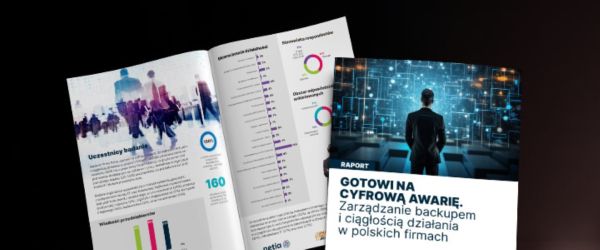 Jak polskie firmy chronią się przed awariami i utratą danych? Nowy raport Netii