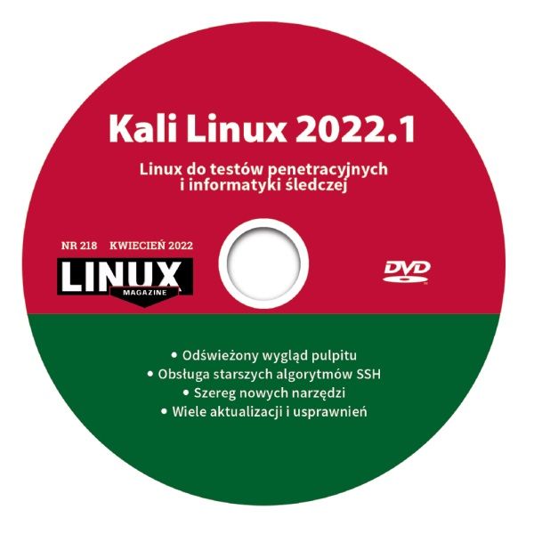 LM 218 DVD: Kali Linux 2022.1