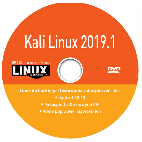 LM 182 DVD: Kali Linux 2019.1