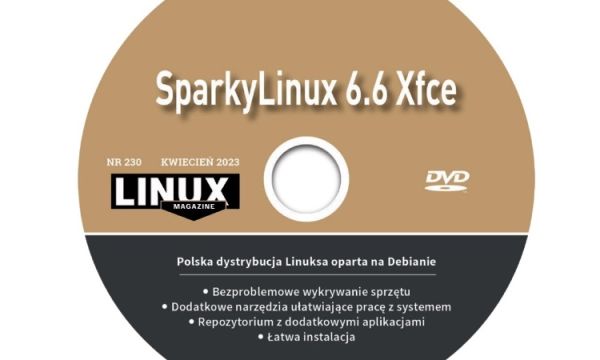 DVD: SparkyLinux 6.6 Xfce