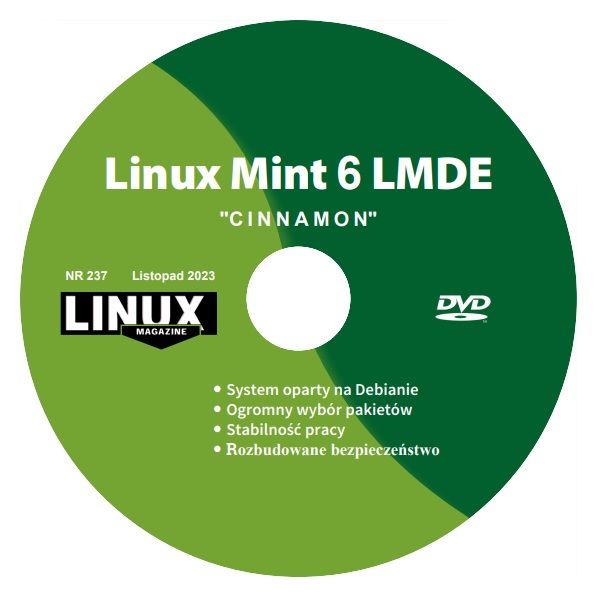 LM 237 DVD: Linux Mint 6 LMDE "Faye"