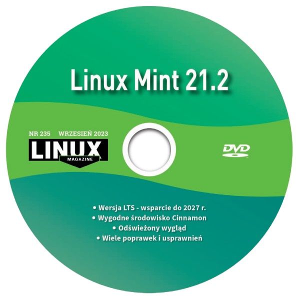 LM 235 DVD: Linux Mint 21.2